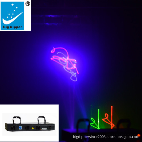 Big Dipper Betopper SevenStars B102RGB/4 cheap price 4 lens 4 heads RGB multi color dj equipment stage disco laser lights